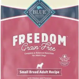 Blue Buffalo Freedom Grain-Free Small Breed Adult Chicken Recipe Dry Dog Food - 22 lb Bag (2 x 11 lb Bag)