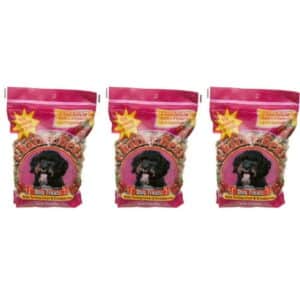 Charlee Bear Dog Treats With Turkey Liver & Cranberries 3 Pack