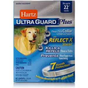 Hartz UltraGuard Plus 7 Month Protection Reflective Flea & Tick Collar for Dogs and Puppies - 22in