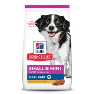 Hill's Science Diet Adult Oral Care Small & Mini Chicken Recipe Dry Dog Food 4 lb Bag