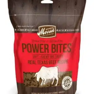 Merrick Power Bites Real Texas Beef Recipe Dog Treats - 6 oz