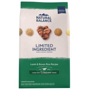 Natural Balance Natural Balance Limited Ingredient Lamb & Brown Rice Recipe Dry Dog Food | 24 lb
