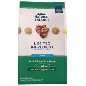 Natural Balance Natural Balance Limited Ingredient Lamb & Brown Rice Recipe Dry Dog Food For Puppies | 4 lb