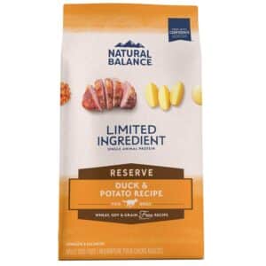 Natural Balance Natural Balance Limited Ingredient Reserve Grain Free Duck & Potato Recipe Dry Dog Food | 22 lb
