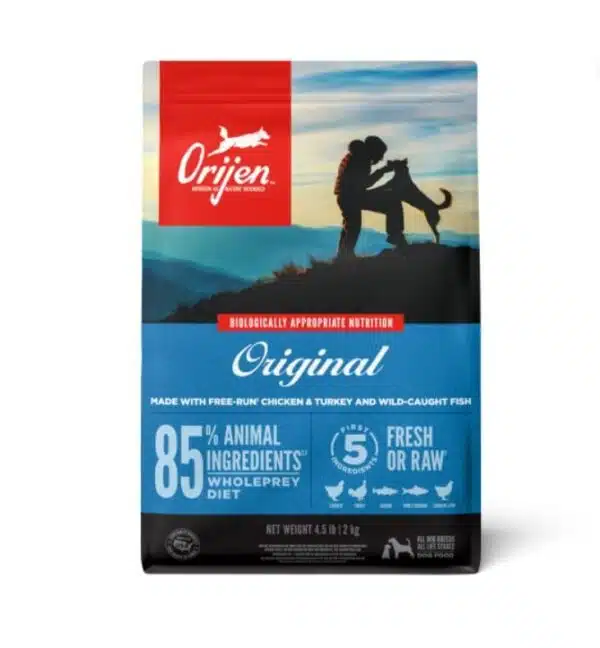 ORIJEN Original Dry Dog Food - 47 lb Bag (2 x 23.5 lb Bag)