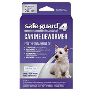 ProSense Safe-Guard 4 Canine Dewormer for Dogs 3-Day Treatment
