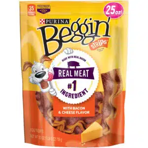 Purina Purina Beggin' Strips Bacon & Cheese Dog Treat | 25 oz