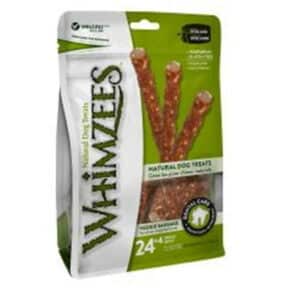 Whimzees 14.8 oz Veggie Sausage Dog Treats Small
