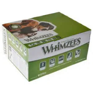 Whimzees Brushzees X-Small Dental Treats - Bulk [Dog Treats Packaged] 350 Count