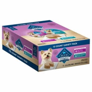 Blue Buffalo Delights Small Breed Wet Pate Dog Food Cups Grilled Chicken & Top Sirloin 3.5oz 12 Pack