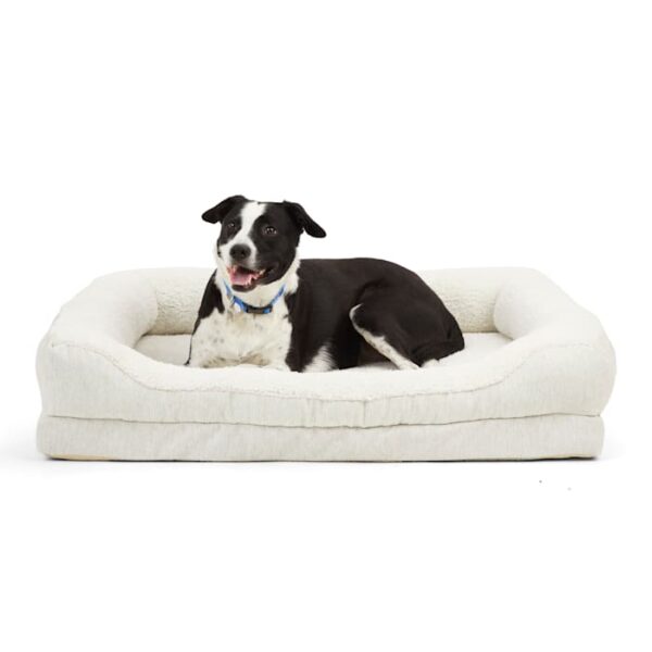 EveryYay Snooze Fest Orthopedic Cuddler Dog Bed, 40" L X 30" W, Large