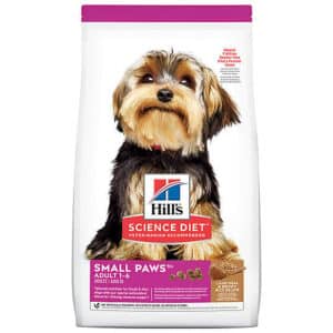 Hill's Science Diet Adult Small Paws Lamb Meal & Brown Rice Recipe Dry Dog Food - 4.5 lb Bag