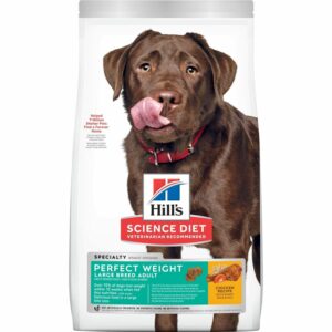 Hill's Science Diet Hill's Science Diet Adult Perfect Weight Large Breed Dry Dog Food, Chicken Recipe | 25 lb