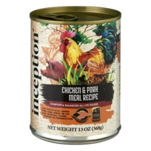 Inception Chicken & Pork Recipe Canned Dog Food 13-oz case of 12