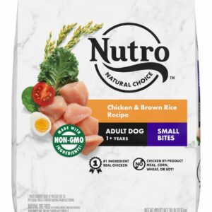Nutro Wholesome Essentials Small Bites Chicken, Whole Brown Rice & Sweet Potato Dry Dog Food - 30 lb Bag