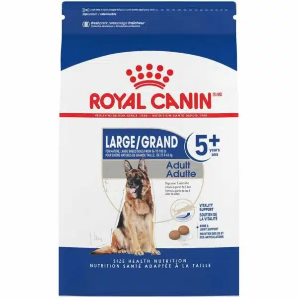 Royal Canin Size Health Nutrition Large Breed Adult 5+ Dry Dog Food - 30 lb Bag