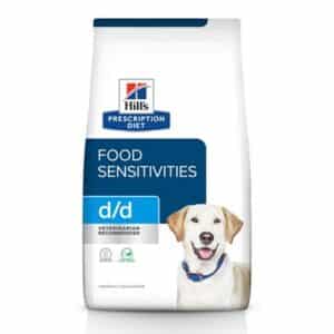 Hill's Prescription Diet d/d Skin/Food Sensitivities Dry Dog Food 17.6 lb Bag, Potato & Salmon Formula