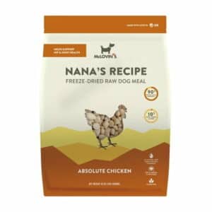 McLovin s Freeze Dried Dog Food Nana s Recipe (48 oz) - Premium Raw Grain and Gluten Free - Made in North America - An Ideal Meal or Dog Food Topper