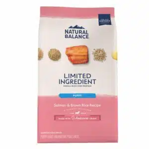 Natural Balance Limited Ingredient Salmon & Brown Rice Puppy Recipe Dry Dog Food - 48 lb Bag (2 x 24 lb Bag)