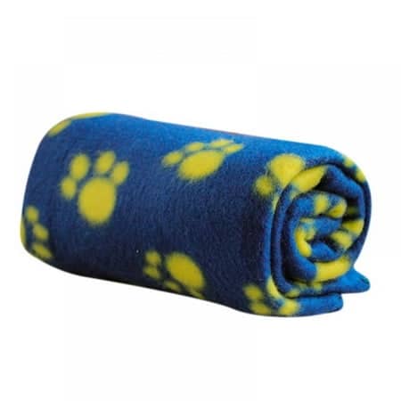 Pet Dog Blanket Fleece Fabric Soft and Cute 05 Colors 2 Sizes