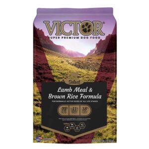 Victor Victor Select Lamb Meal And Brown Rice Formula Dry Dog Food | 40 lb