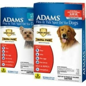 Adams Flea & Tick Spot On for Dogs Refill