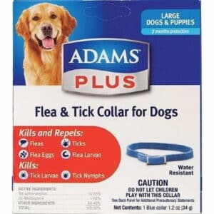 Adams Plus Flea & Tick Collar for Dogs [Dog Flea & Tick Collars] Large Dogs