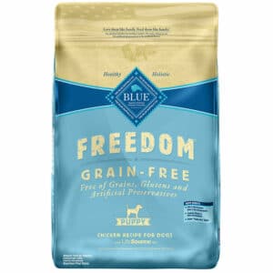 Blue Buffalo Blue Buffalo Freedom Grain Free Natural Puppy Dry Dog Food, Chicken | 4 lb