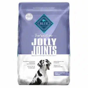 Blue Buffalo Blue Buffalo True Solutions Jolly Joints Natural Mobility Support Adult Dry Dog Food, Chicken | 4 lb
