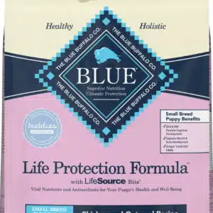 Blue Buffalo Life Protection Formula Small Breed Puppy Chicken & Oatmeal Recipe Dry Dog Food - 15 lb Bag
