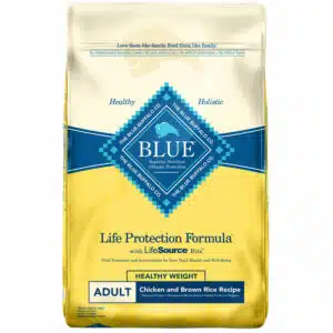 Blue Buffalo Life Protection Healthy Weight Chicken & Brown Rice Adult Dog Food | 15 lb