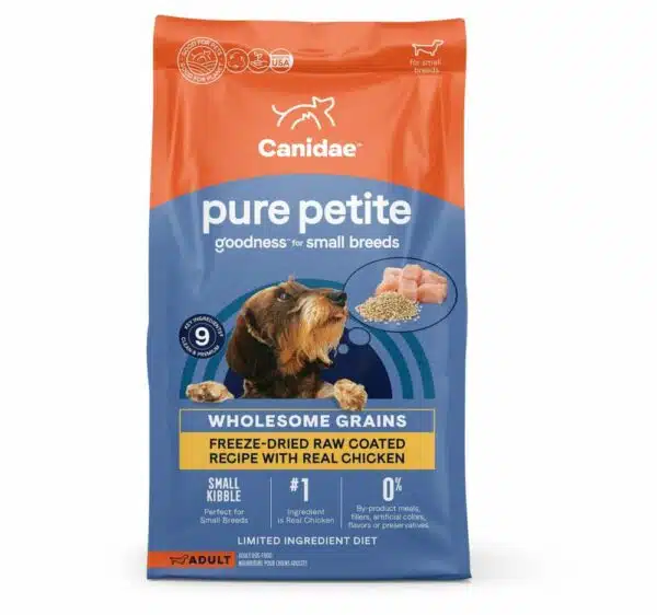 Canidae Pure Petite Premium Recipe with Chicken & Wholesome Grains Dry Dog Food - 4 lb Bag
