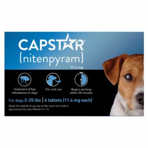 Capstar; 2-25 Lb Dog Flea Treatment - 6 Count | PetSmart