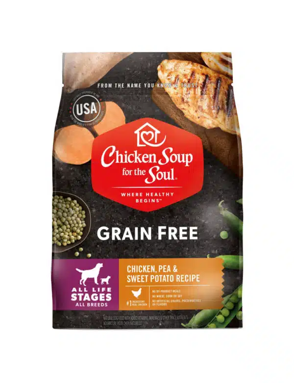 Chicken Soup For The Soul Grain Free Chicken, Pea, & Sweet Potato Dry Dog Food - 25 lb Bag