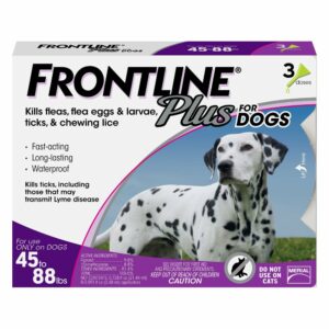Frontline Plus for Large Dogs - 45-88 lb Bags - 3 Month