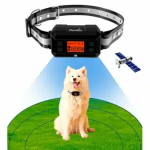 GPS Dog Fence F810+ 2nd Gen with GPS Signal Boost Chip and AI Scene Recognition Outdoor Use