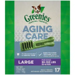 Greenies Aging Care Large Dental Care Dog Treats - 27 oz