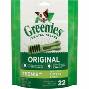 Greenies Teenie Dental Dog Treats [Dog Treats Packaged] 22 count