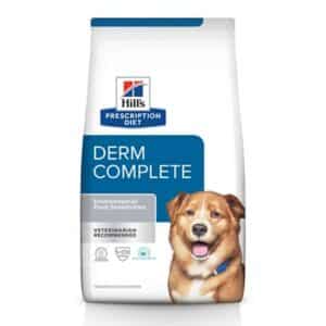 Hill's Prescription Diet Derm Complete Environmental/Food Sensitivities Rice & Egg Recipe Dry Dog Food 24 lb bag, Original