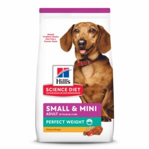 Hill's Science Diet Adult Perfect Weight Small & Mini Chicken Recipe Dry Dog Food - 12.5 lb Bag