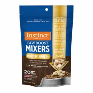 Instinct Instinct Raw Boost Mixers Multivitamin Adult Ages 7+ Formula Freeze Dried Dog Food Topper | 5.5 oz