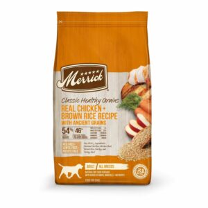Merrick Merrick Classic Healthy Grains Real Chicken & Brown Rice Recipe With Ancient Grains Dry Dog Food | 25 lb