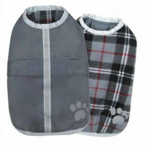 NorEaster Dog Blanket Coat Gray - Small & Medium