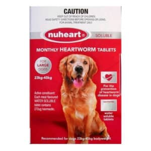 Nuheart Generic Heartgard For Large Dogs 51-100lbs Red 12 Tablet