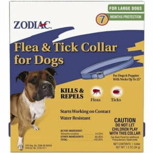 [Pack of 3] Zodiac Flea and Tick Collar for Large Dogs 1 count