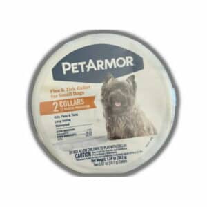 PetArmor Plus Flea and Tick Collar For Small Dogs 2 Collars Fits Neck To 14