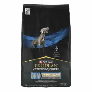 Purina Pro Plan Veterinary Diets DRM Dermatologic Management Naturals W Vitamins Dry Dog Food - 25 lb Bag