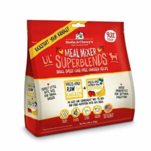 Stella & Chewy s Chicken Lil SuperBlends Small Breed Grain-Free Meal Mixer Dry Dog Food Topper 3.25 oz.