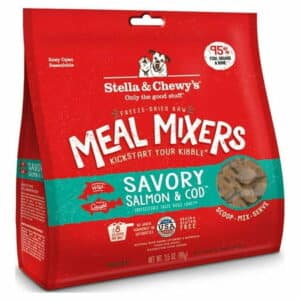 Stella & Chewy s Meal Mixers Savory Salmon & Cod Grain-Free Dry Dog Food Topper 3.5 oz.