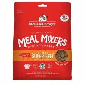 Stella & Chewy's Stella & ChewyS Freeze Dried Raw Stella's Super Beef Recipe Meal Mixers Dog Food Topper | 35 oz